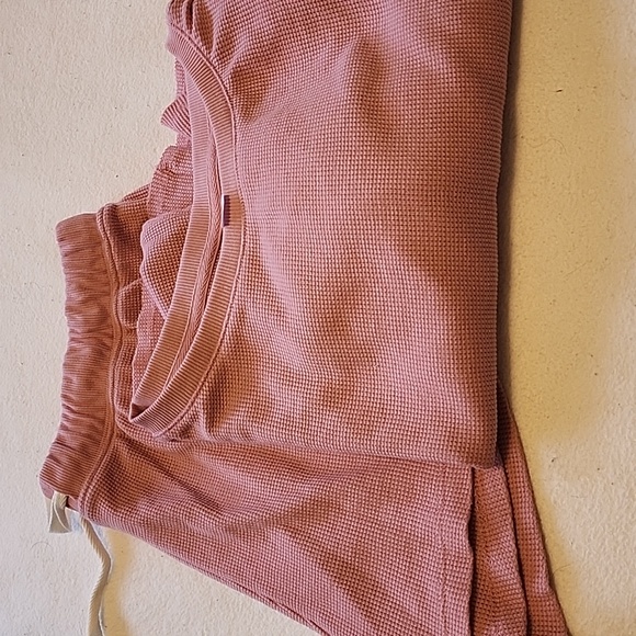 Joe Fresh - Waffle Pajama Sets X 3 - Longsleeve Crop Top With Shorts -L - Picture 2 of 10